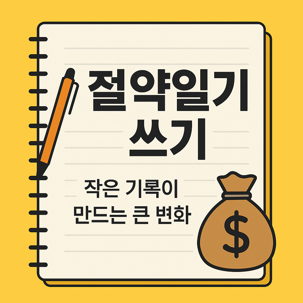 절약 일기 쓰기, 작은 기록이 만드는 큰 변화