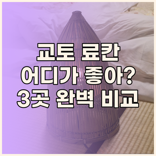 교토 료칸 완벽 분석 료쿠후소, 온야