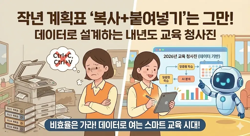 AI로 1분 만에 '고품격 발달 보고서'로 합체하기