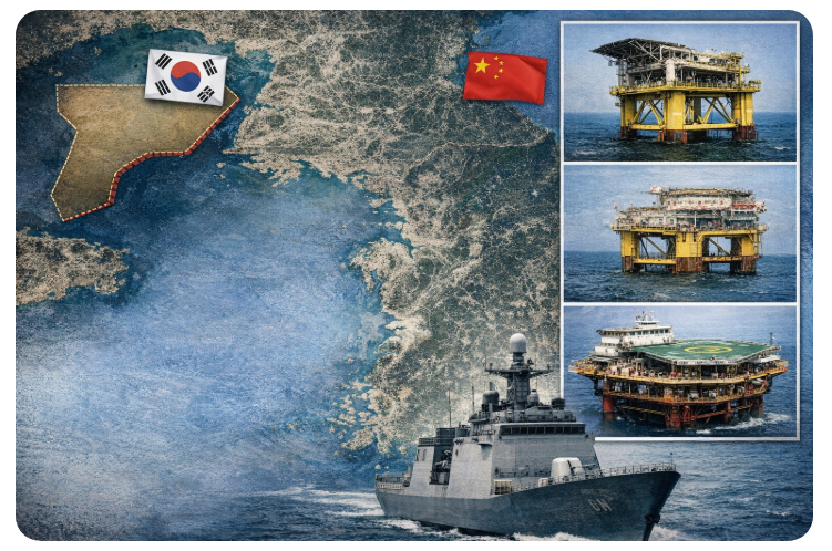 서해 중국 구조물 논란