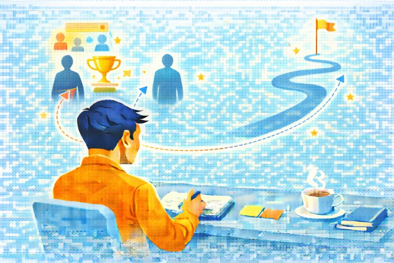 비교에서 벗어나 나만의 길 찾기 관련 이미지