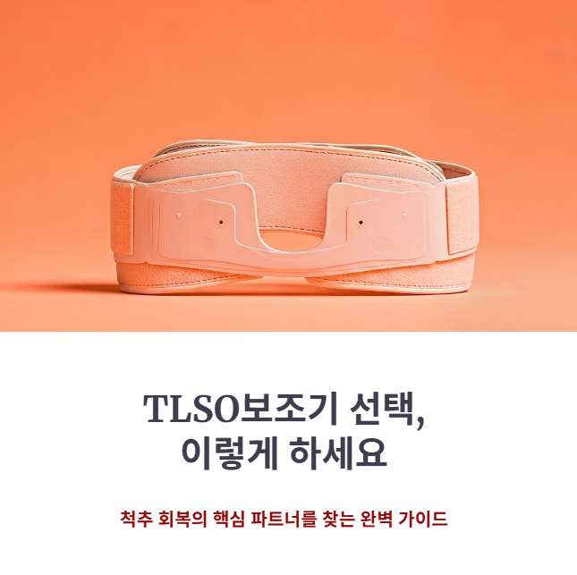 TLSO보조기 제대로 선택하는 법: 증상별 추천과 착용 팁