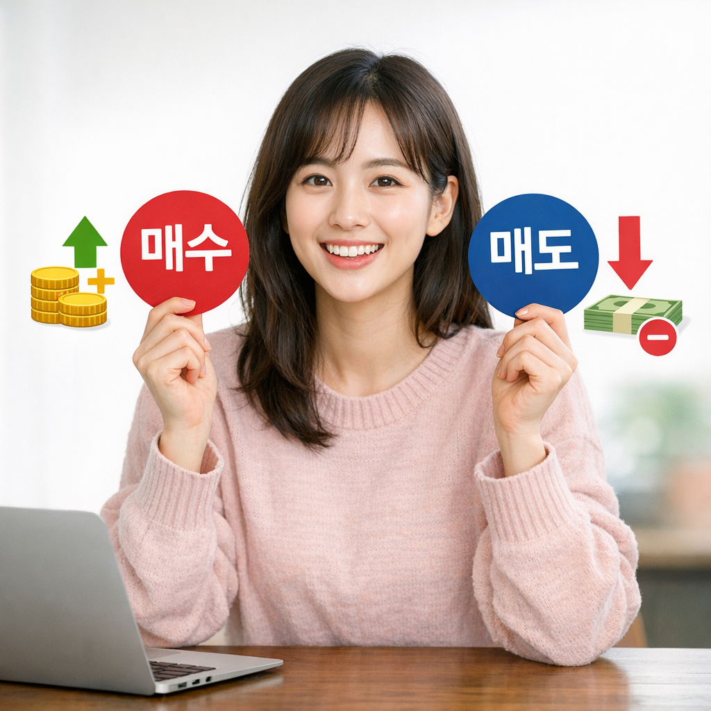 처음 증권계좌 만든 사람을 위한 매수와 매도