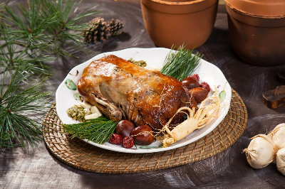 황토오리진흙구이