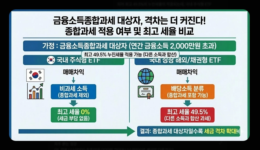 국내 주식형 ETF 세금 [2026년 개정] 유형별 비교 및 ISA&middot;연금 절세 계좌 활용법