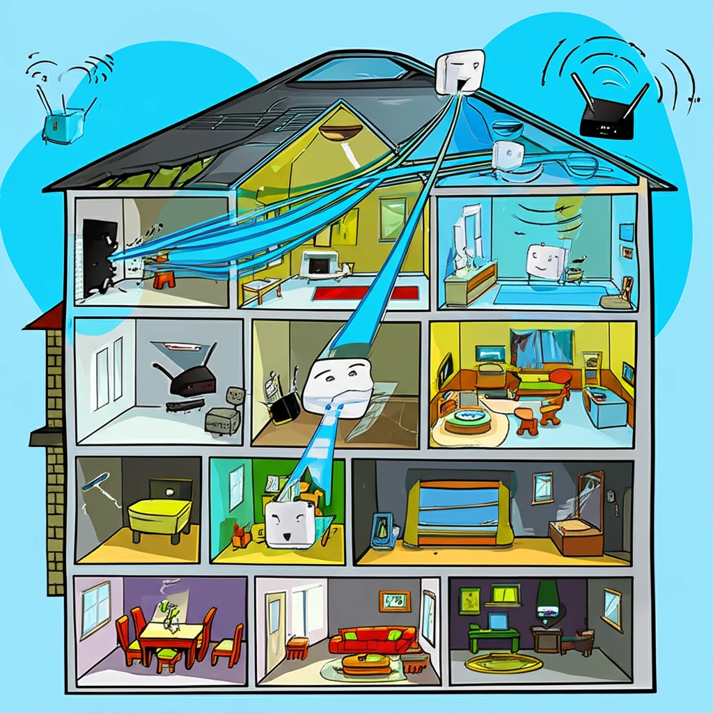 와이파이 음영 지역 완벽 제거 공유기..