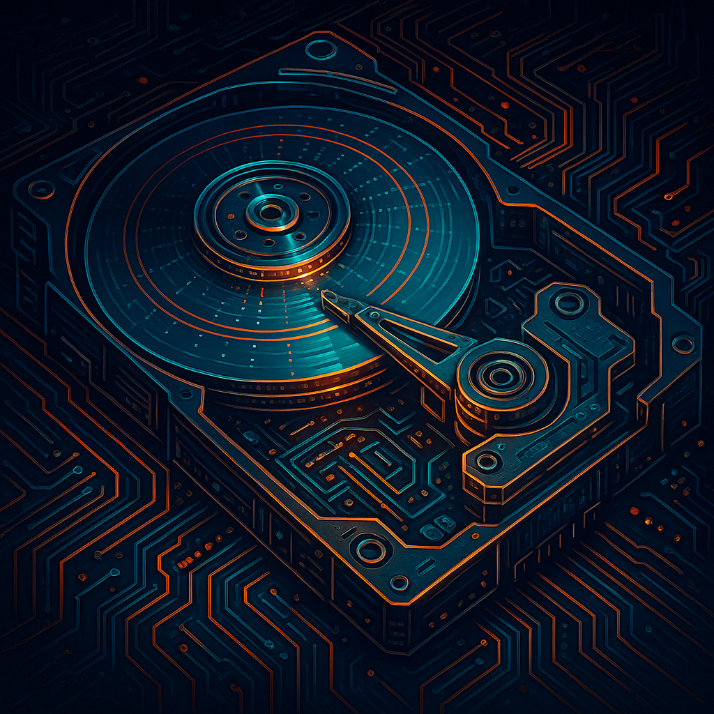 저장장치의 원리