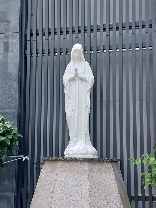 홍은동성당 성모상 사진