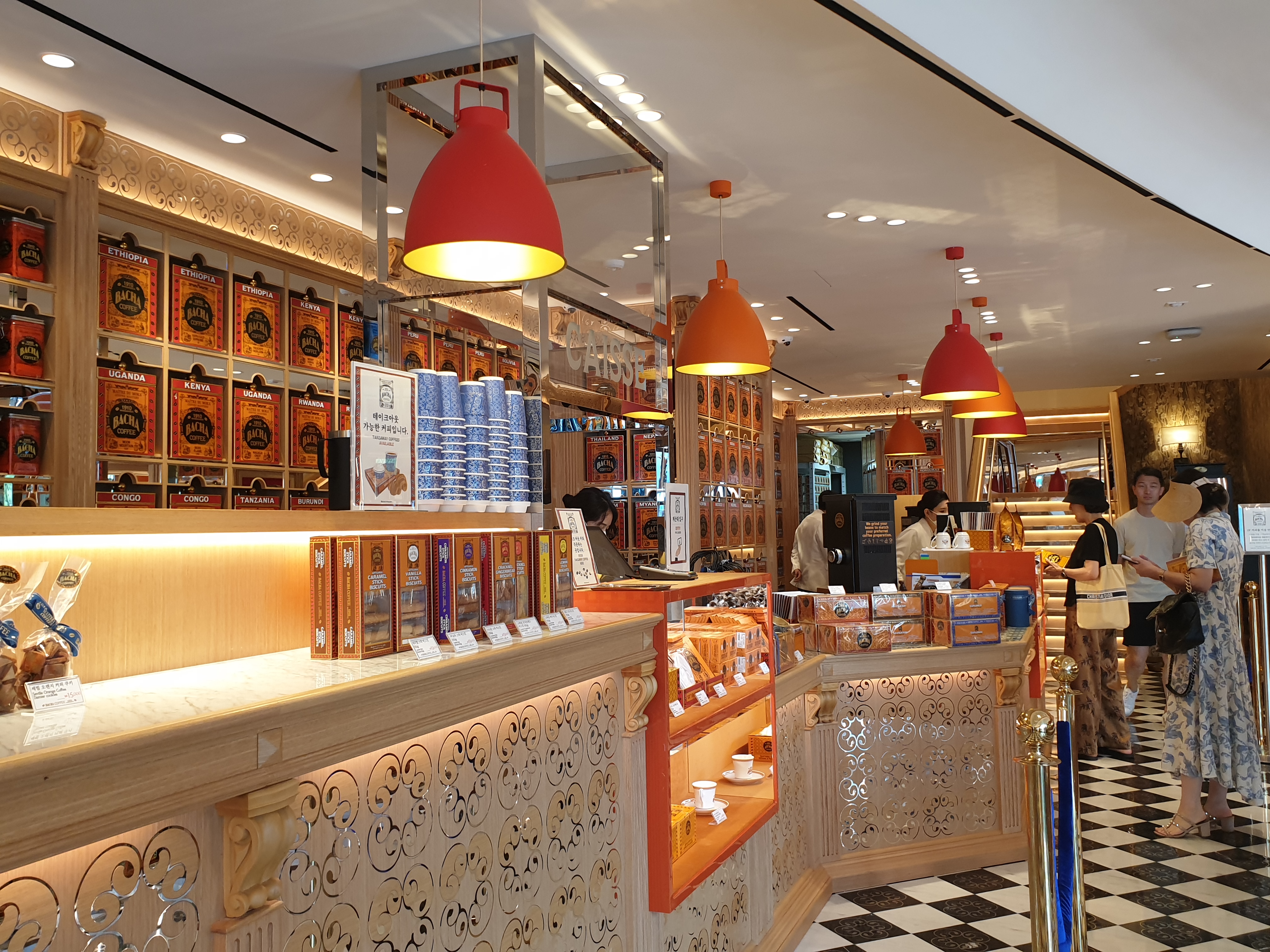 청담 바샤커피 매장