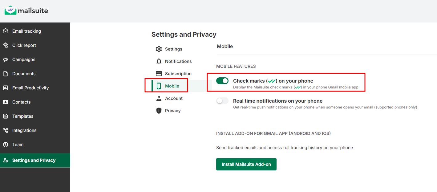 지메일 수신확인