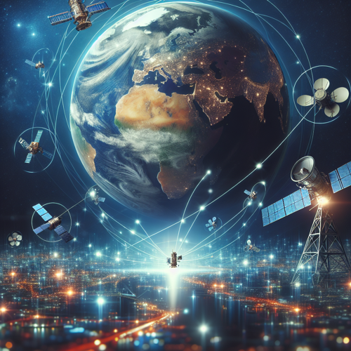 ```json
{
"alt": "글로벌스타의 위성 통신 계약 성과를 시각적으로 나타낸 그래프"
}
```