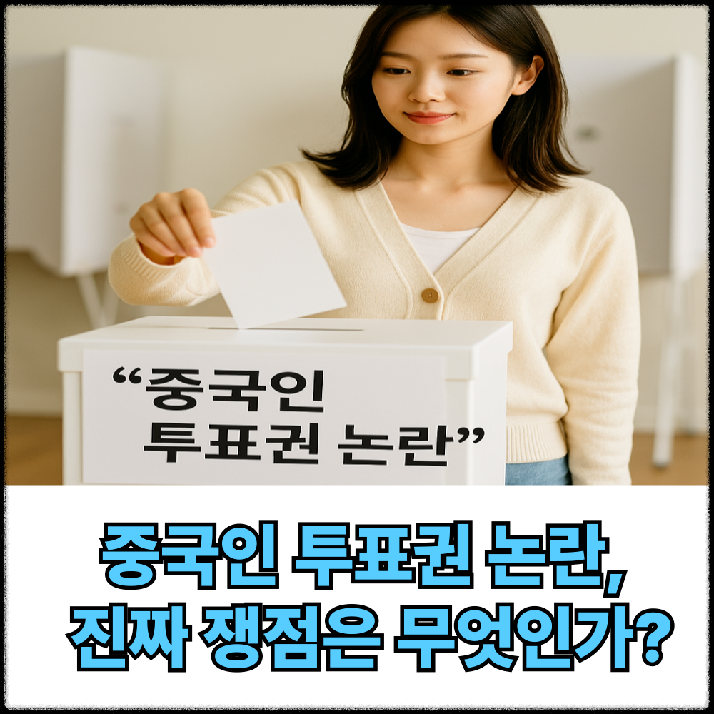 중국인 투표권 논란