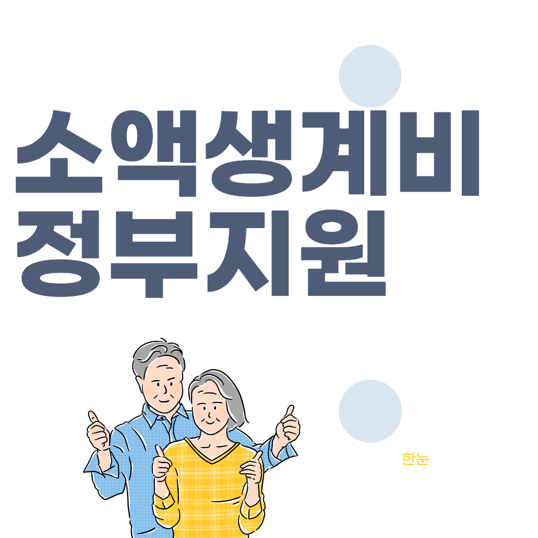 정부지원 <소액생계비대출>