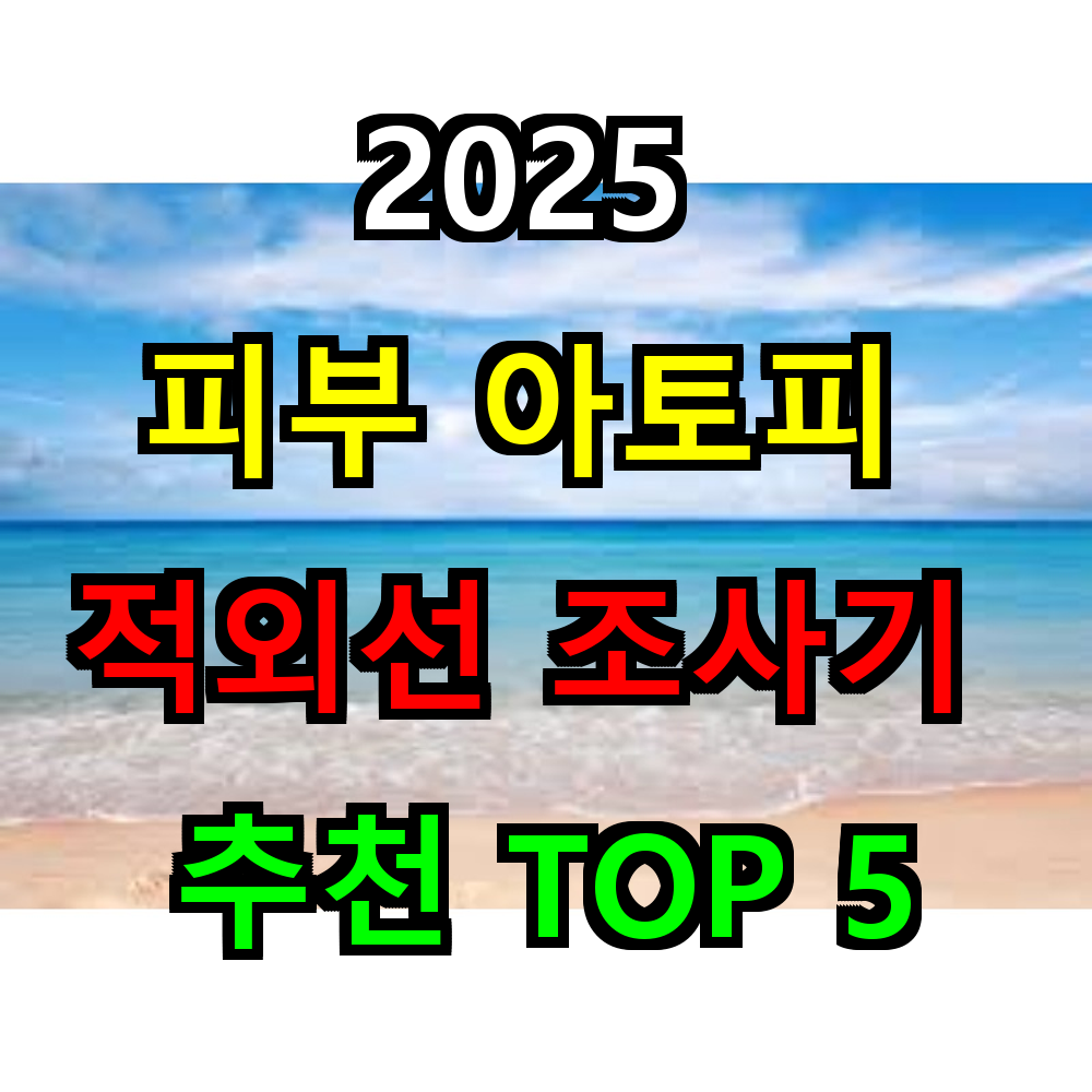 2025 피부 적외선 조사기 추천 TOP 5