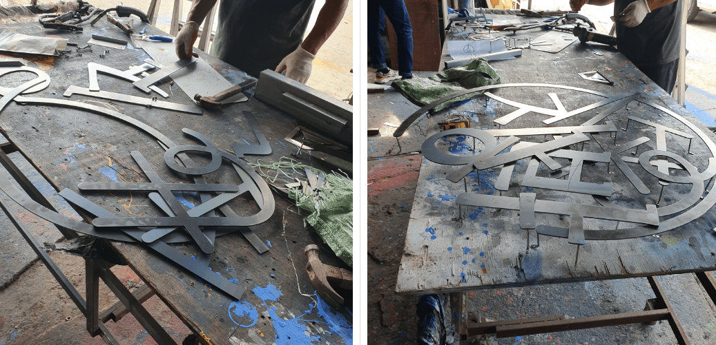 재단 및 발 달기