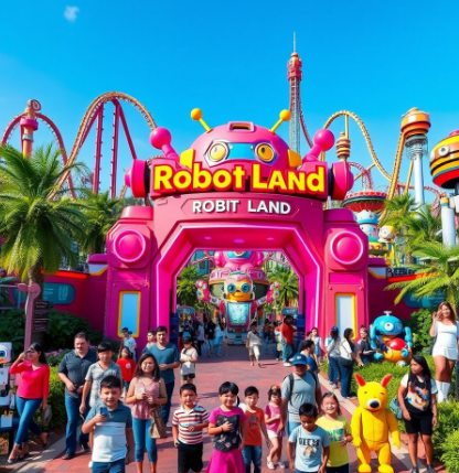 경남창원 로봇랜드 그림