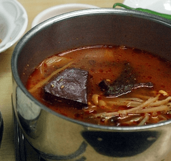 여의도 원해장국 선지해장국