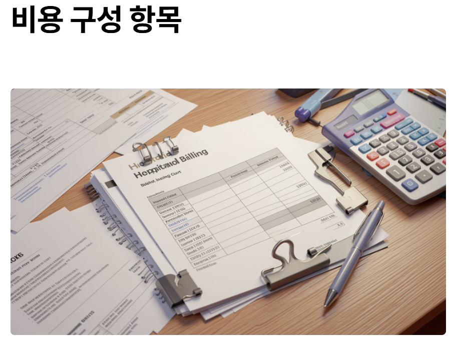 비용 구성 항목