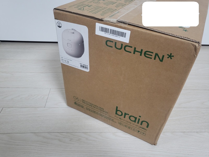 쿠첸 브레인밥솥 6인용 CRH-TWS0672W 박스