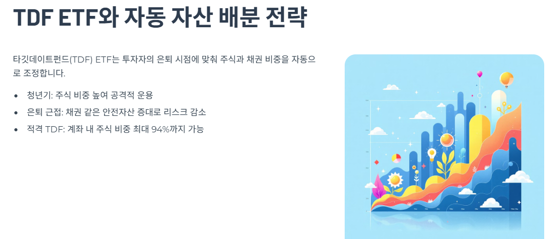 TDF ETF와 자동 자산 배분 전략