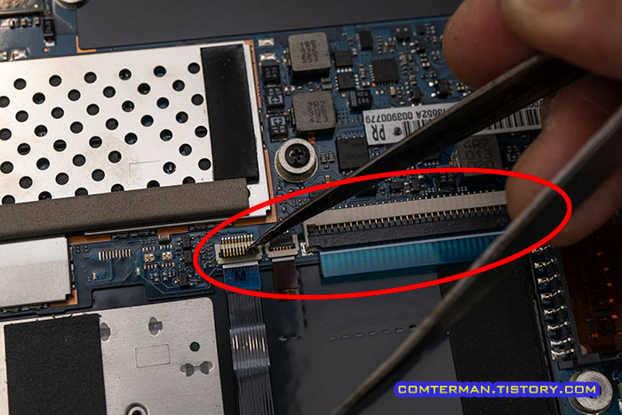 아티브북9 플러스 필름 케이블 분리