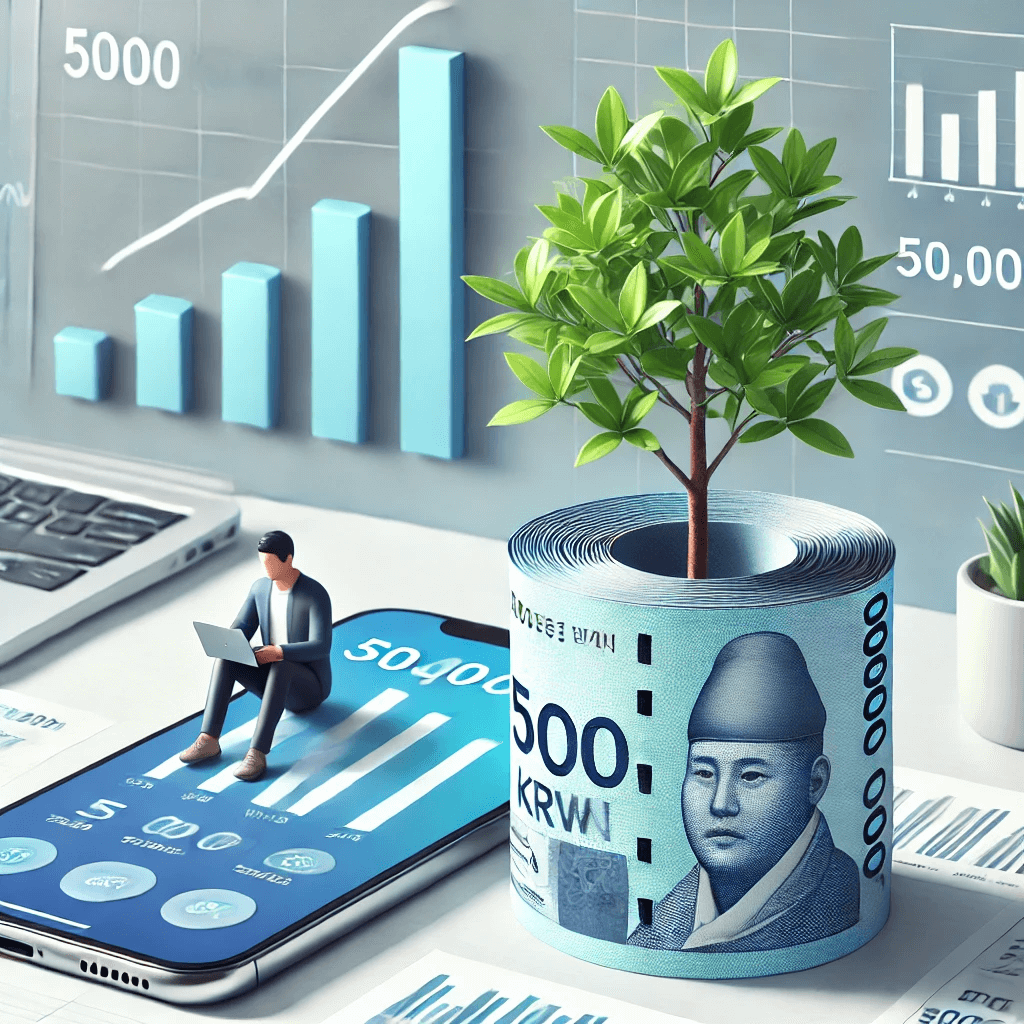 5만원 투자 아이디어 관련 이미지