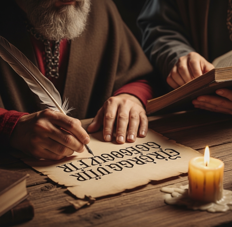 문자의 창제: 글라골 문자와 복음의 토착화