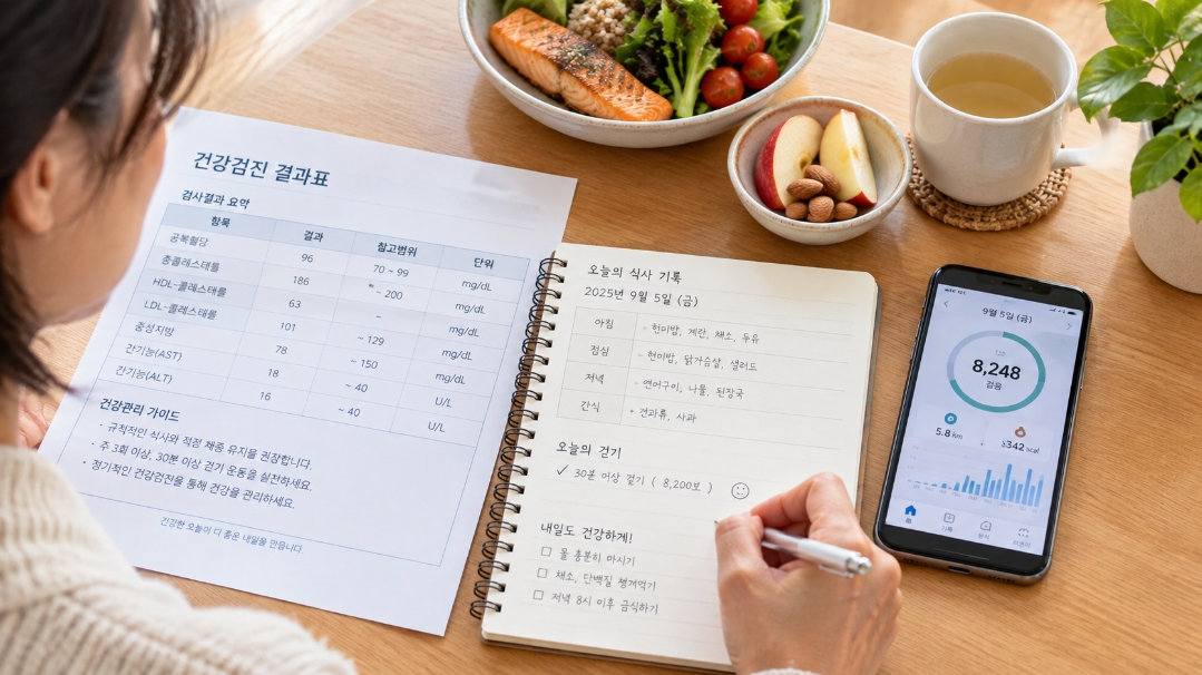 건강검진 혈당 결과와 식습관 생활습관 관리