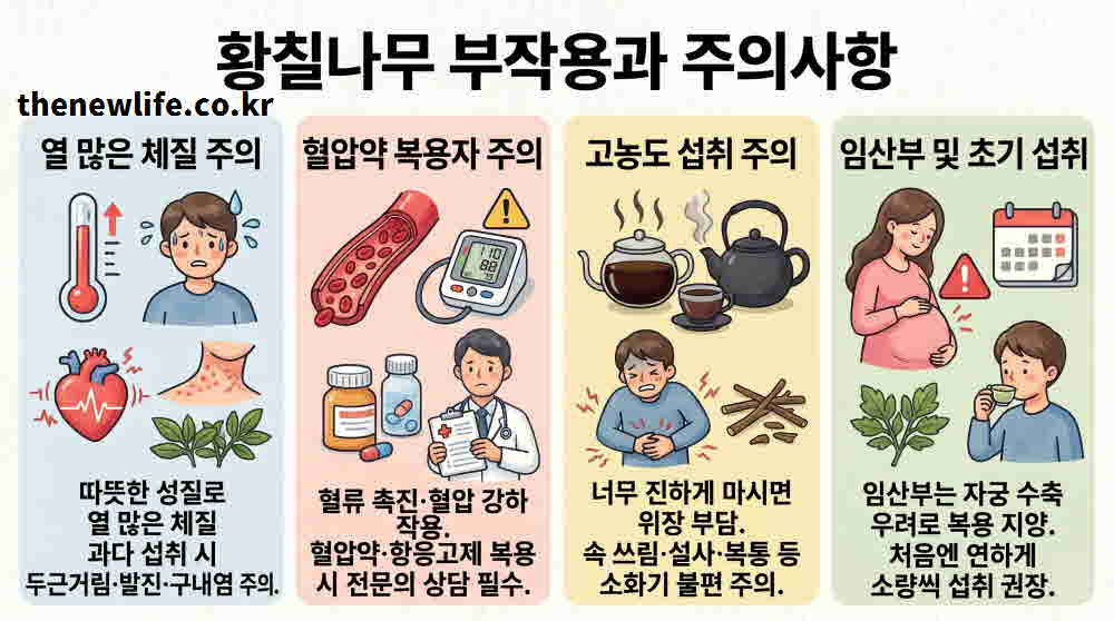 황칠나무 효능 부작용