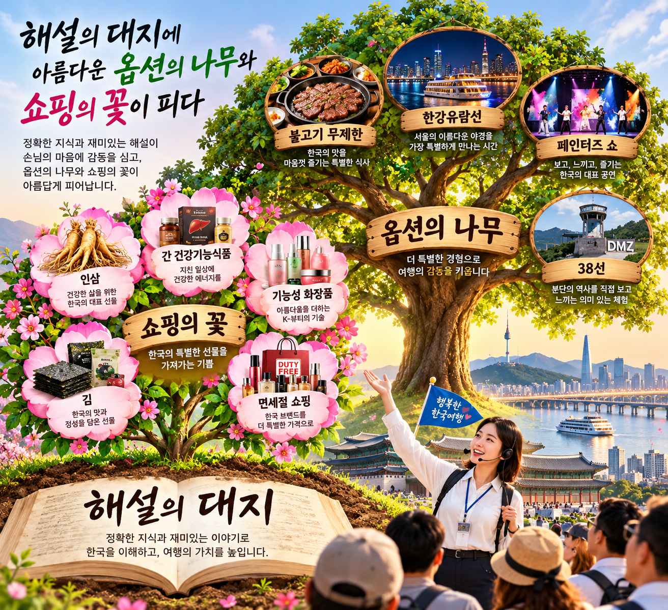 성공하는 관광가이드의 해설 전략 [지식&middot;스토리&middot;쇼핑&middot;옵션을 하나로 연결하는 가이드 성장법]