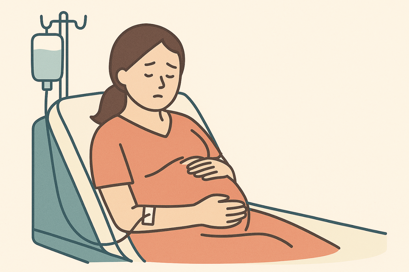 임산부 장염 관련 사진