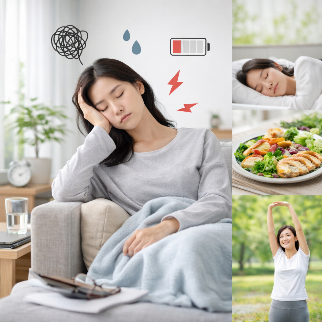 만성 피로의 원인과 생활 속에서 실천하는 근본적인 회복 전략