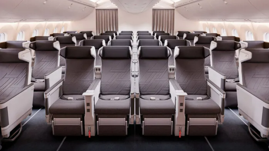 대한항공 ‘프리미엄석(Premium Class)’ 좌석 예상 이미지. (대한항공)