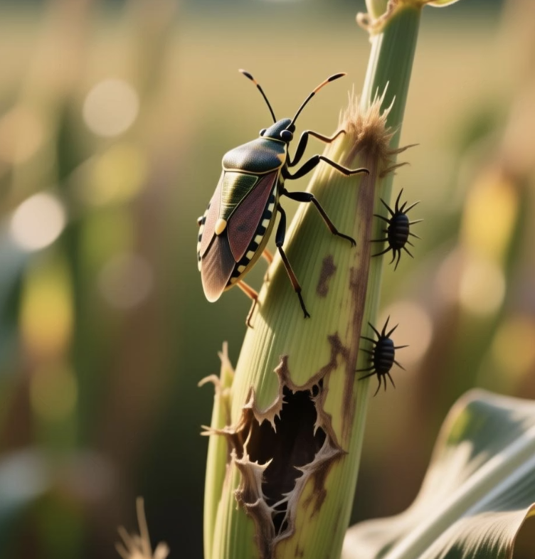 노린재 한 마리&amp;#44; 방충망에 악취 테러합니다 (초기 박멸법)