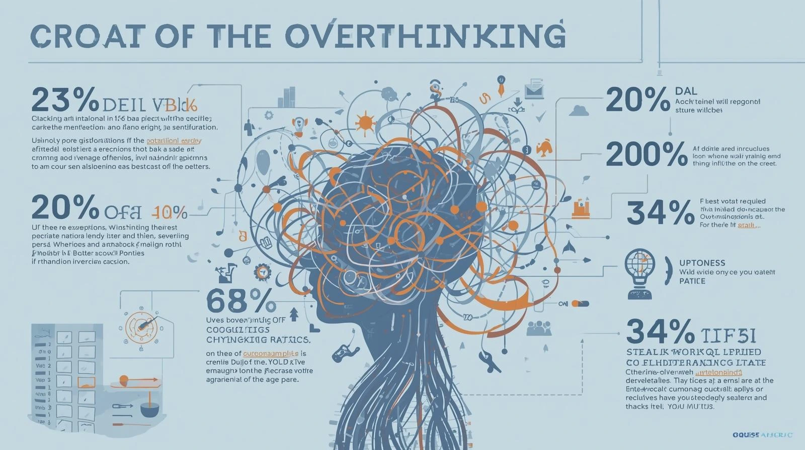 생각 과잉 인포그래픽