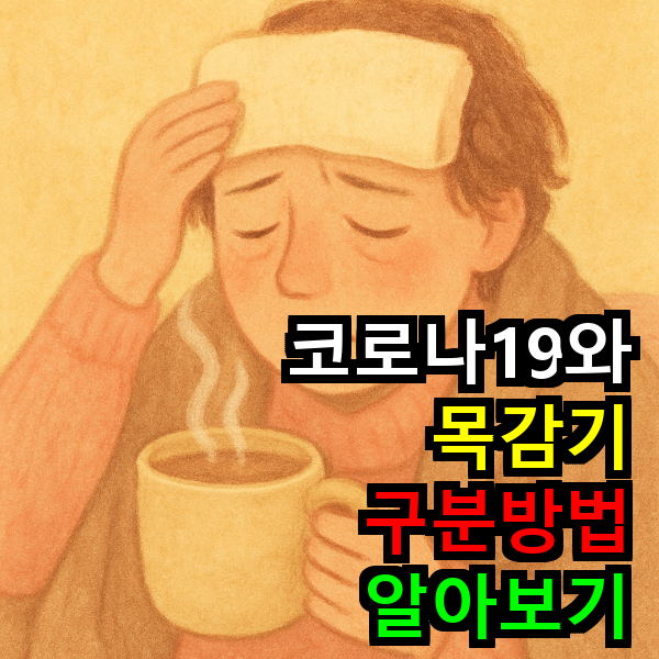 목감기 코로나 구분법 총정리