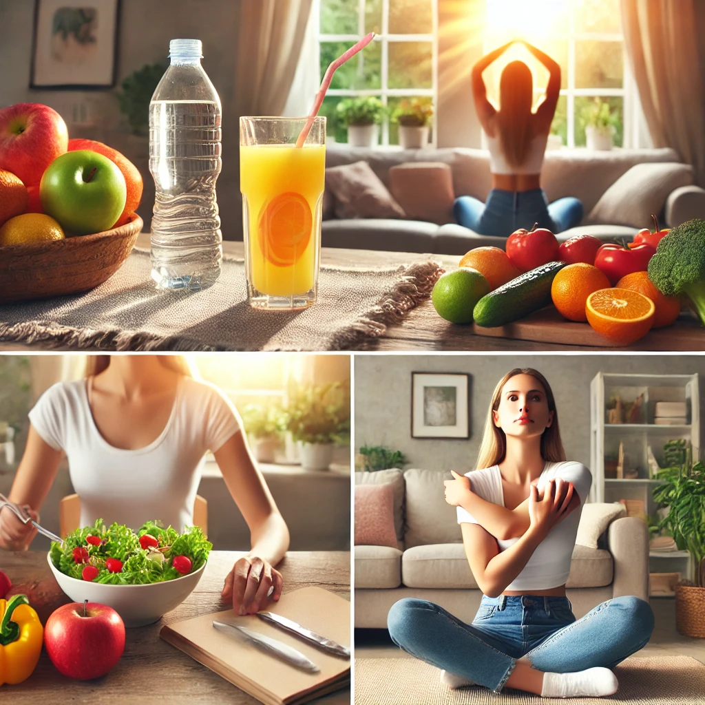 생활속 건강 관리 사진