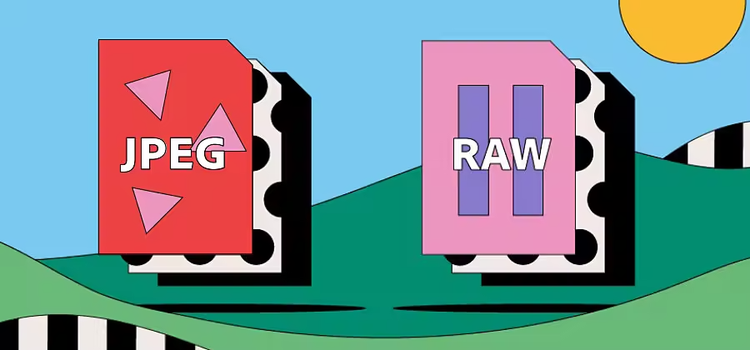 jpeg와 raw 이미지 파일의 차이점