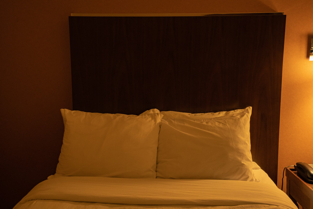 캐나다 밴쿠버 그랜드박 호텔 침대