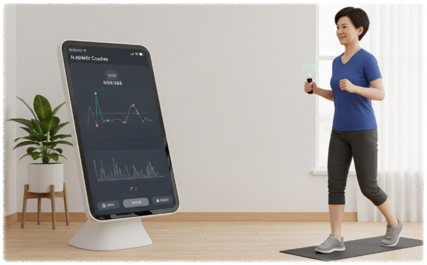 AI 운동 코치 &ndash; 집에서 받는 개인 트레이닝 : 코시팅(KST)