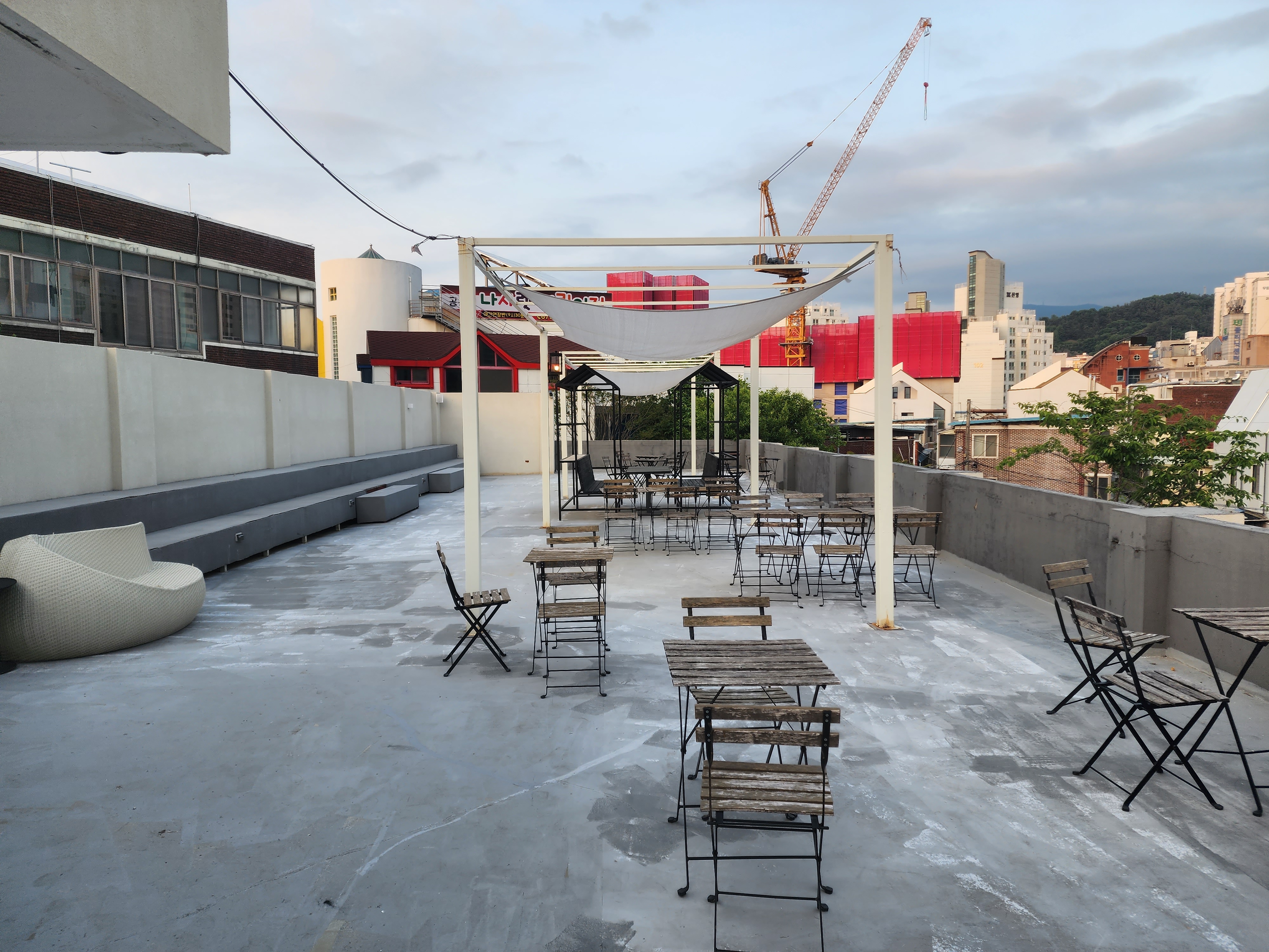 포레스트 카페 옥상 테라스