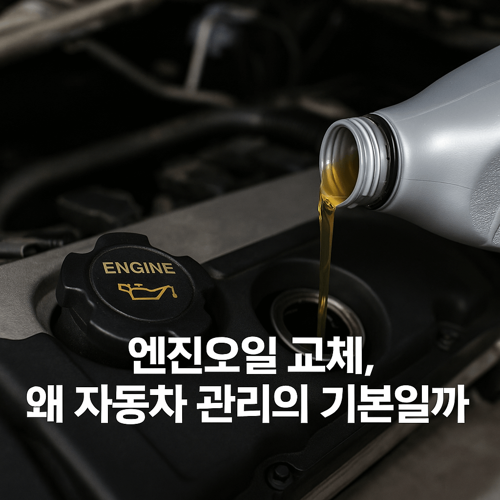 엔진오일 교체, 왜 자동차 관리의 기본일까