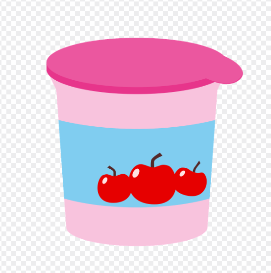 프로바이오틱스 간식 중 하나인 요거트 이미지