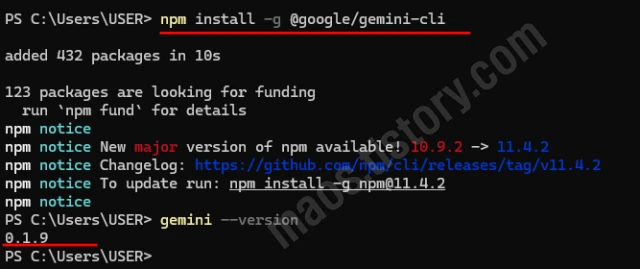 Gemini CLI 사용해서 코드 및 파일 자동 생성하기-01