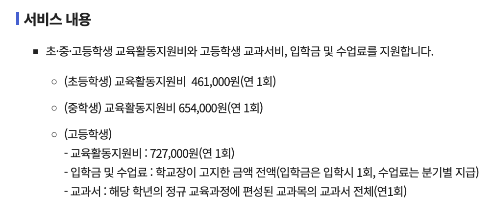교육급여
