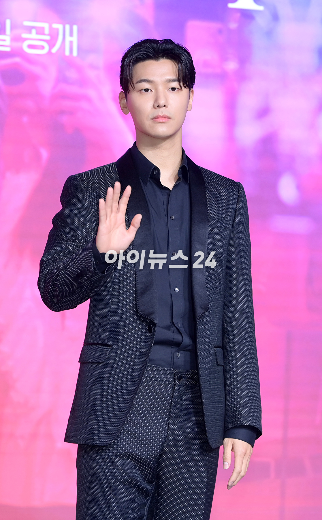 배우 강민혁이 26일 오전 서울 마포구 마포동 호텔 나루 서울 엠갤러리에서 열린 넷플릭스(Netflix) 새 시리즈 &#39;셀러브리티&#39; 제작발표회에 참석하고 있다. [사진=정소희 기자]