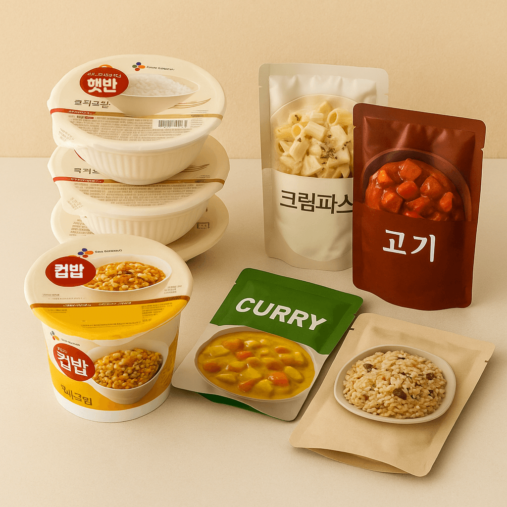 자취생 혼자사는 분 간편식 레토르트 추석선물세트