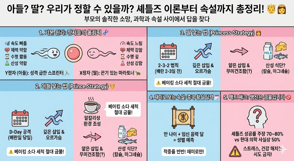 아들낳는법 딸낳는법