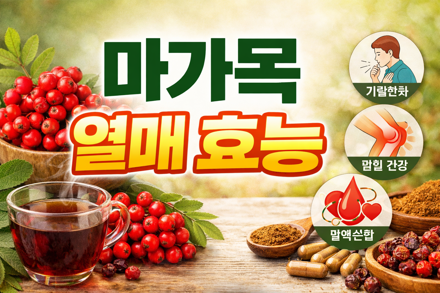 마가목 열매 효능