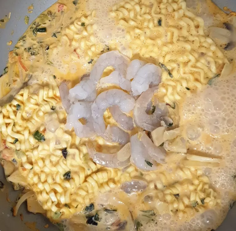 크림짬뽕 만들기